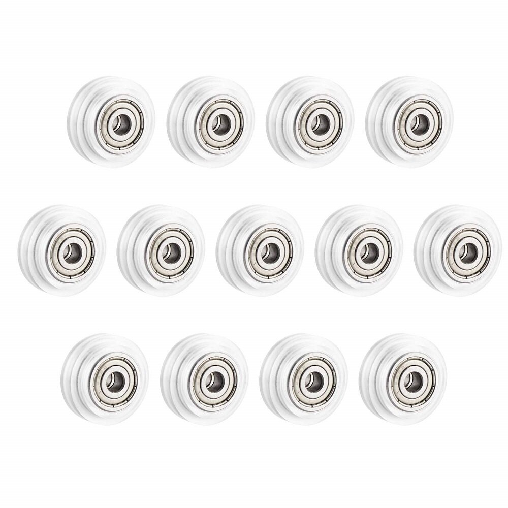 SIMAX3D® 13/24Pcs Polycarbonate Pulley Wheel Plastic Pulley Linear Bearing for Creality CR10 Ender 3 3D Printer Part